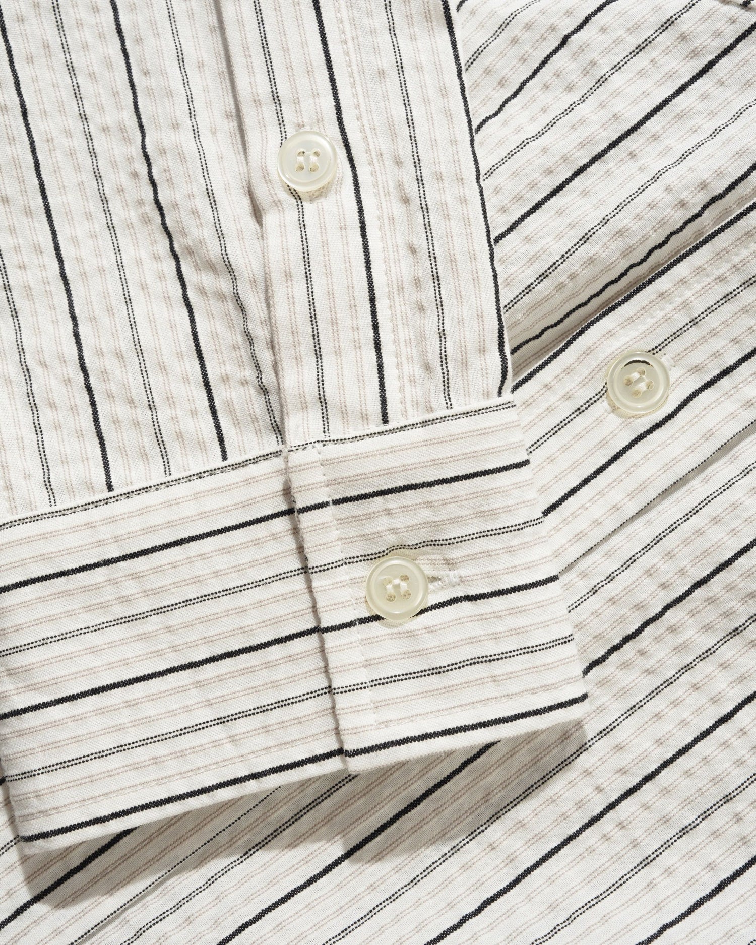 Seersucker Shirt, White