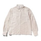 Seersucker Striped Shirt, Brown