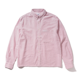 Seersucker Striped Shirt, Red