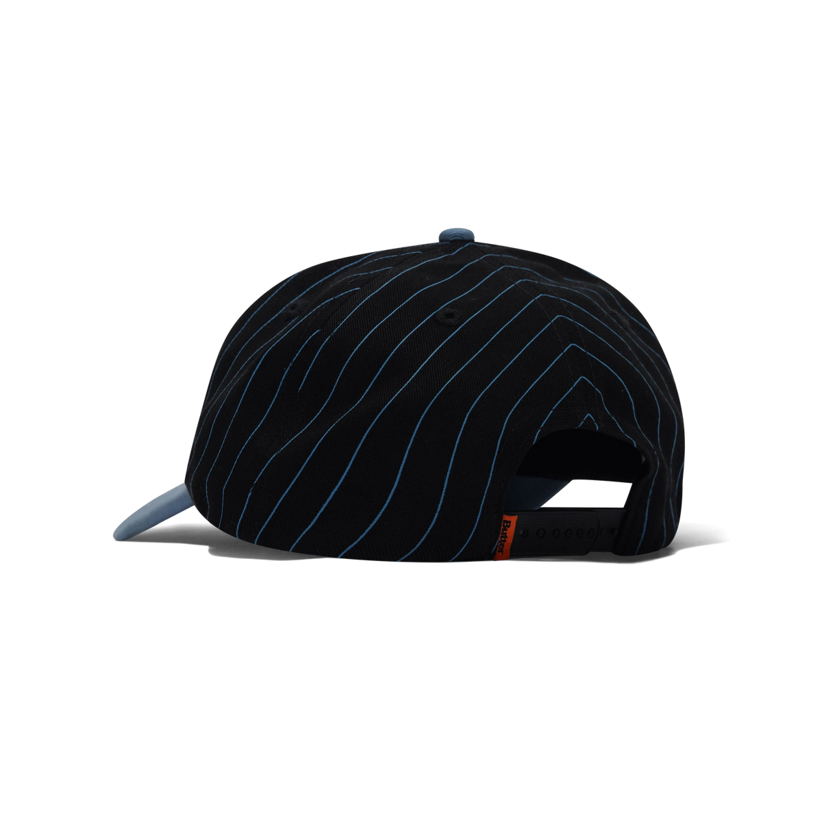 Serif 5 Panel Cap, Black / Slate