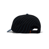 Serif 5 Panel Cap, Black / Slate