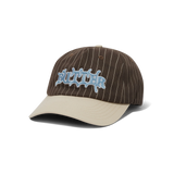 Serif 5 Panel Cap, Dark Brown / Natural