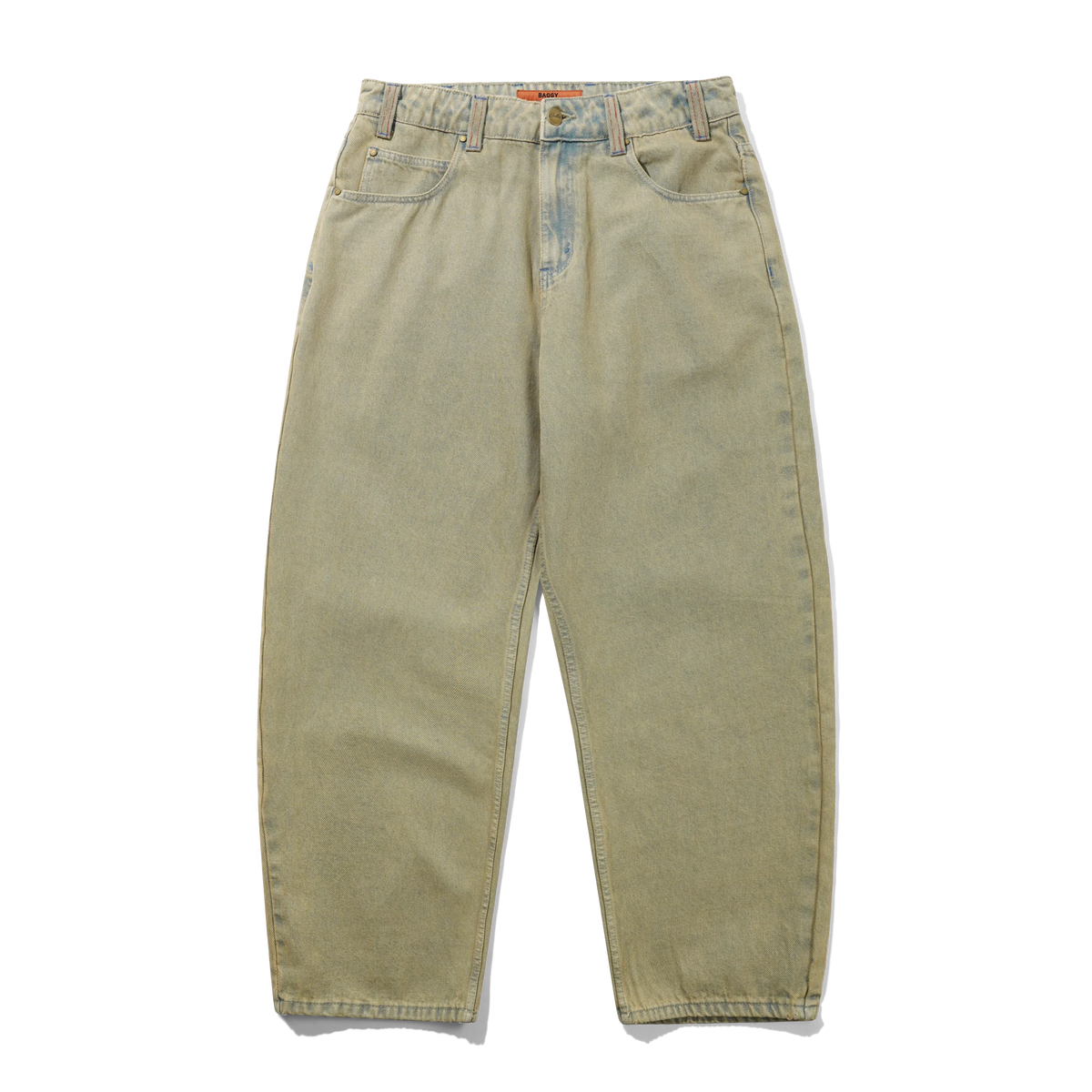 Serif Baggy Denim Jeans, Sunfade Blue