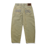 Serif Baggy Denim Jeans, Sunfade Blue