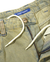 Serif Baggy Denim Shorts, Sunfade Blue