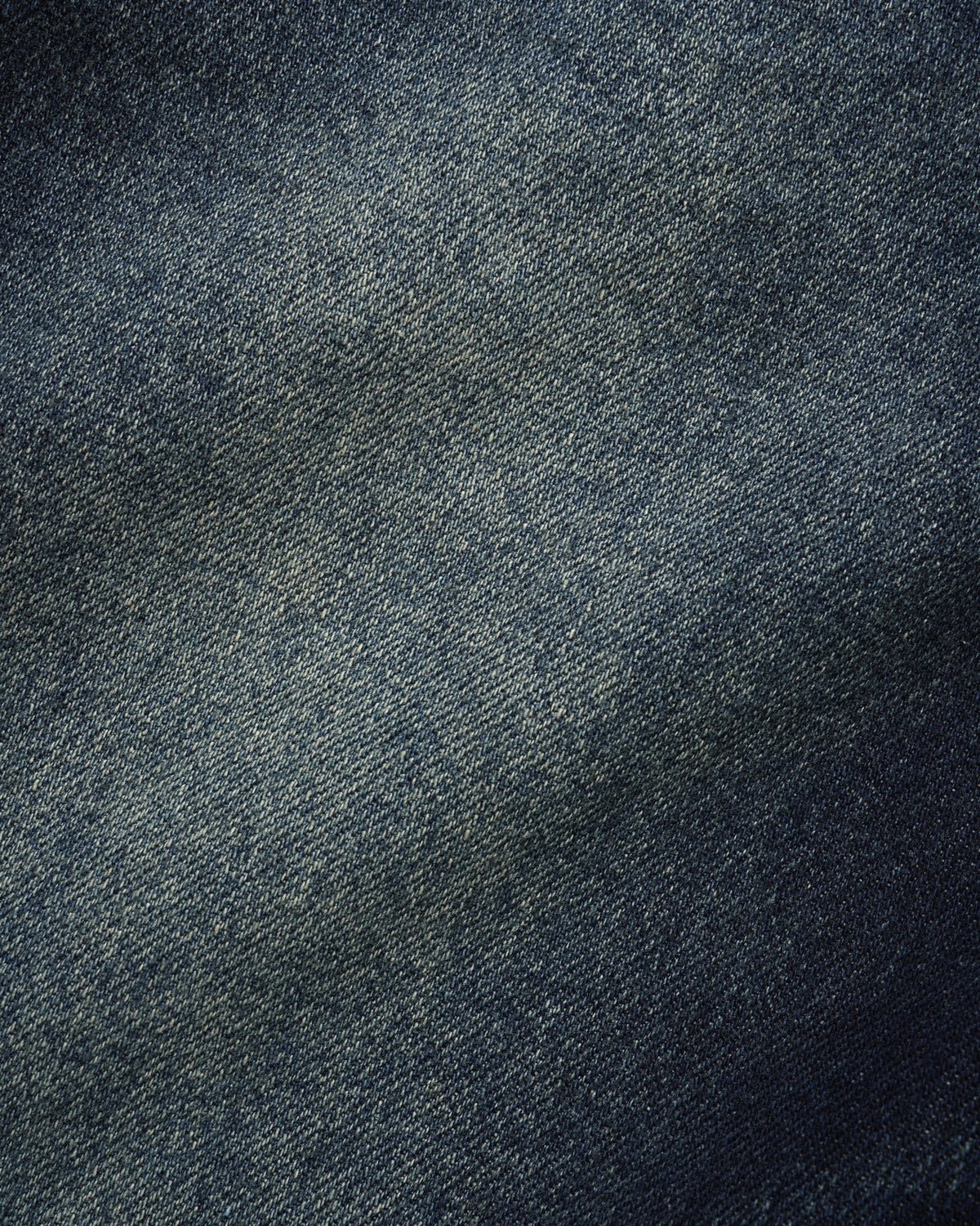 Serif Baggy Denim Shorts, Worn Dark Indigo