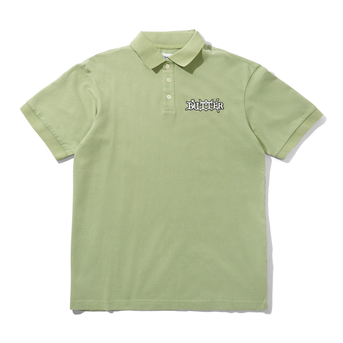 Serif Polo Shirt, Washed Sage