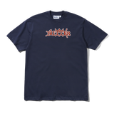 Serif Tee, Navy