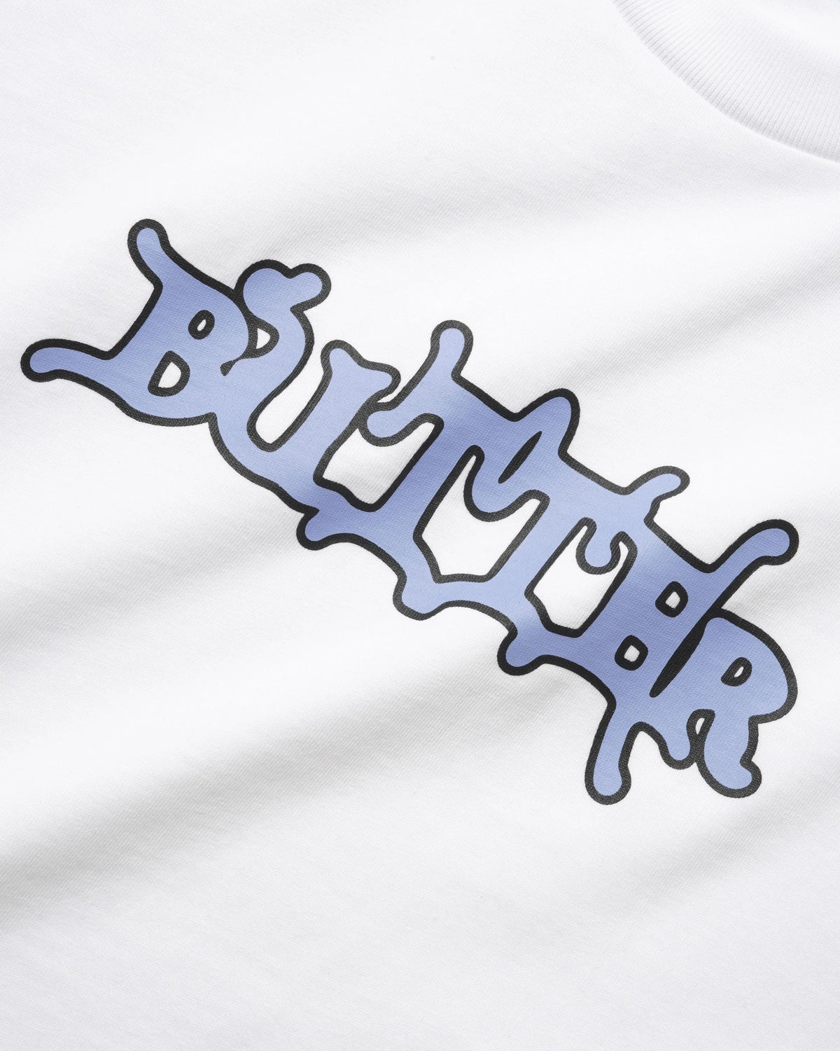 Serif Tee, White