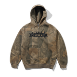 Serif Zip-Thru Hood, Forest Camo