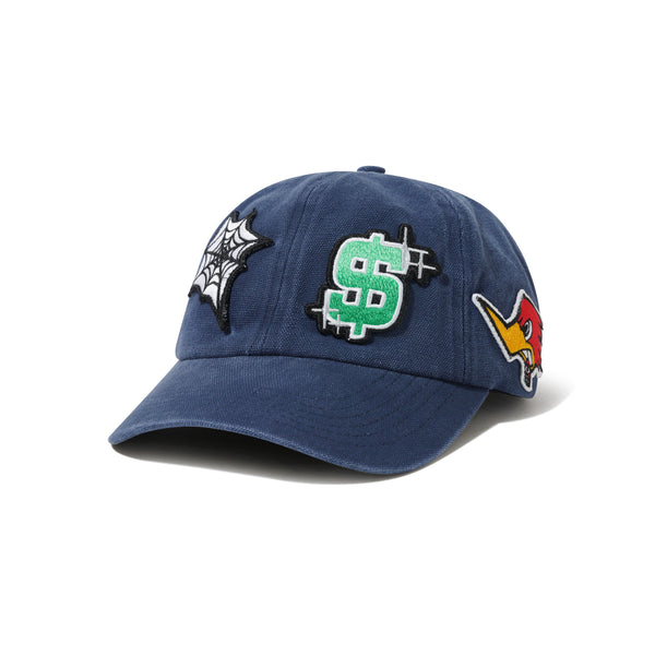Cash Only Service 6 Panel Cap, Navy