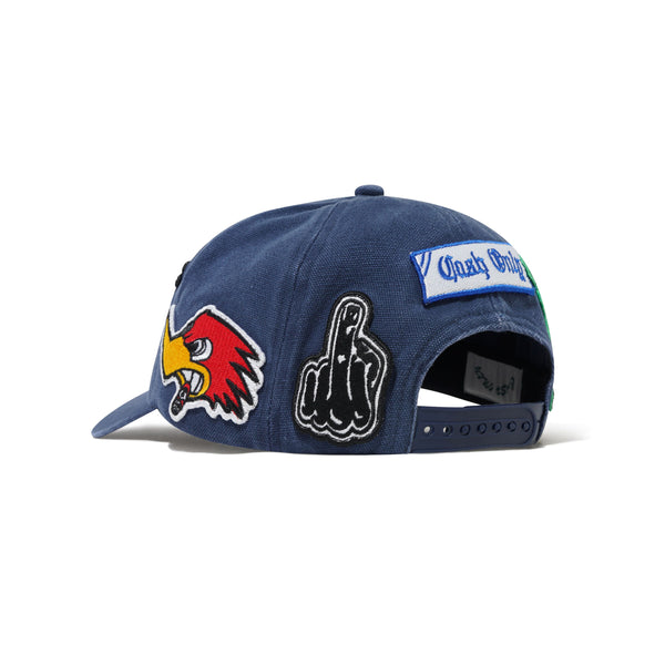 Cash Only Service 6 Panel Cap, Navy