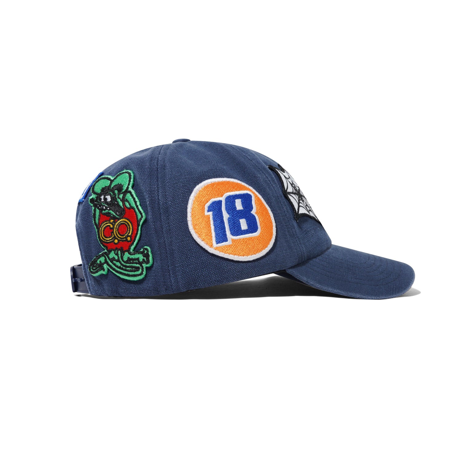 Service 6 Panel Cap, Navy