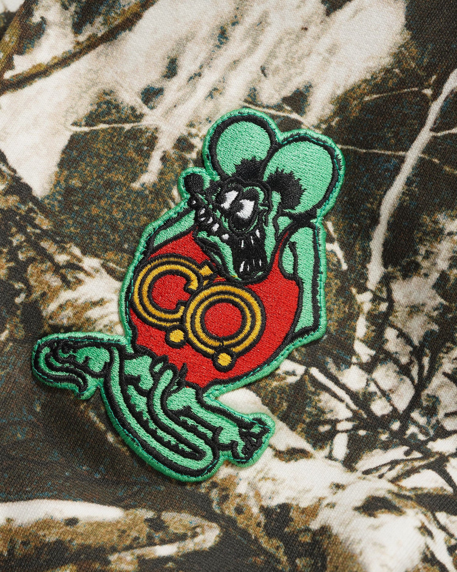 Service Zip-Thru Hood, Foliage Camo