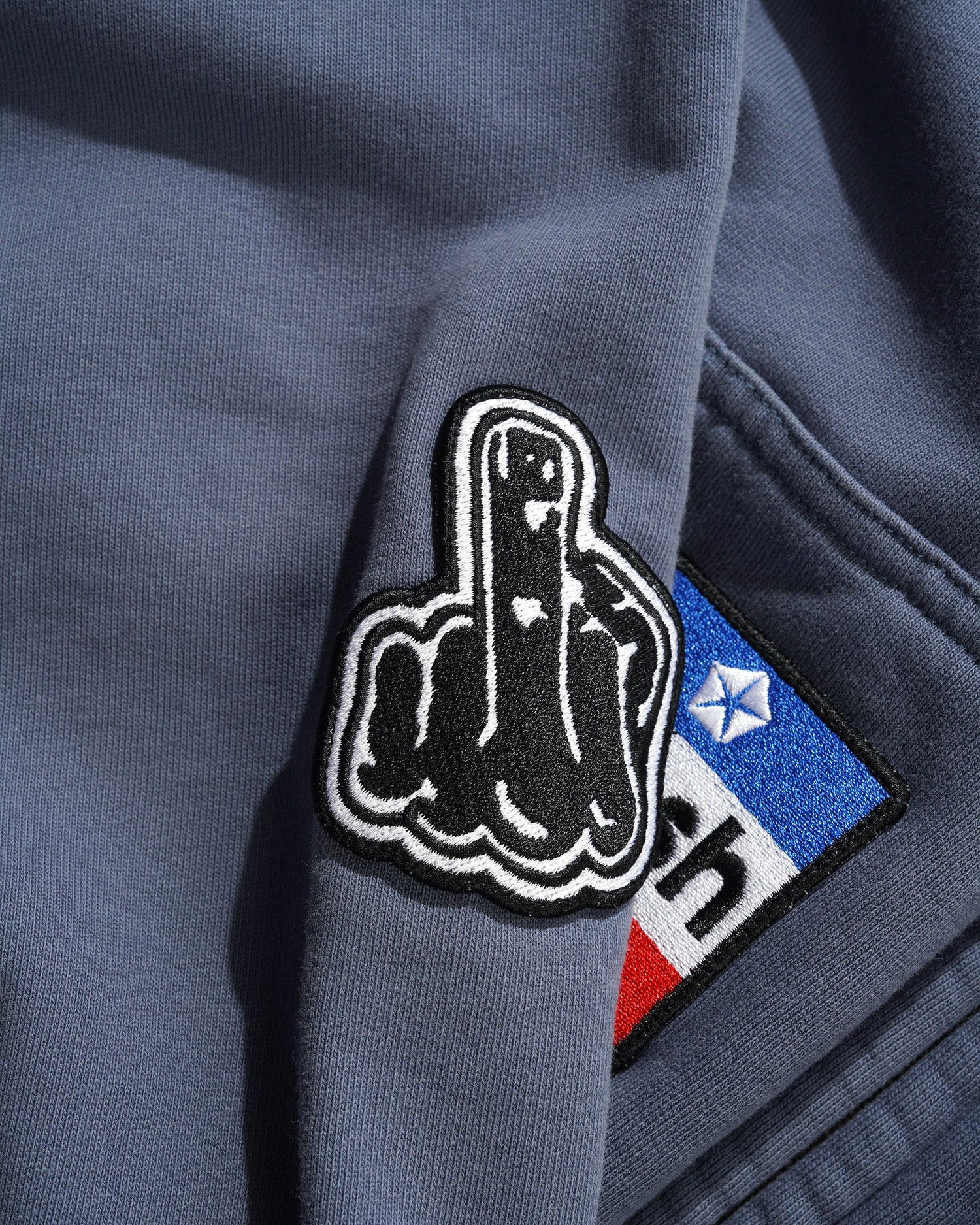 Service Zip-Thru Hood, Washed Stone Navy