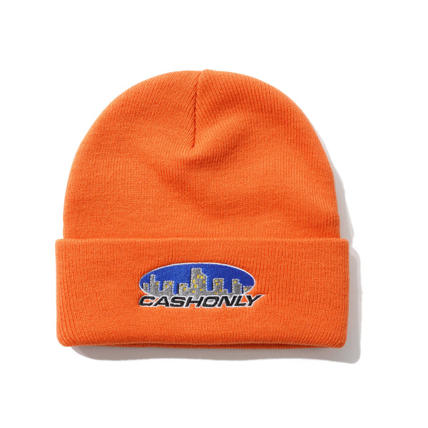 Cash Only Services Beanie, Orange