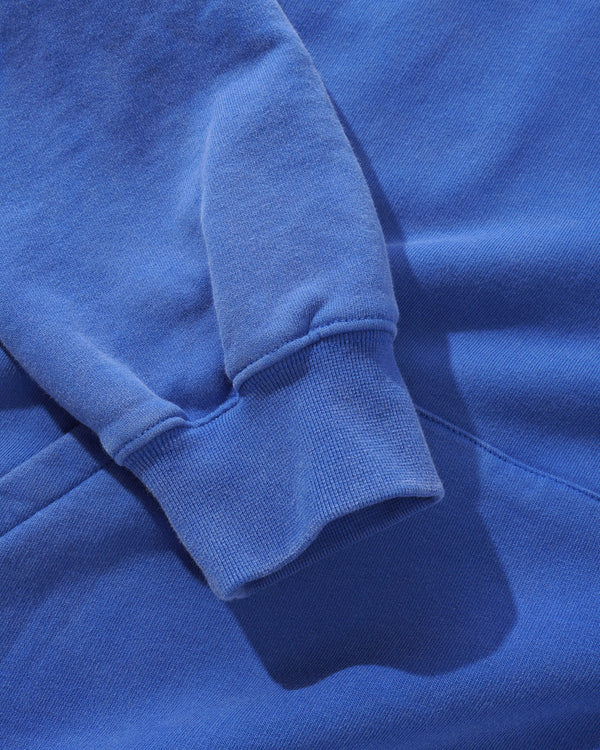 Lo-Fi Shop Pullover Hood, Washed Blue
