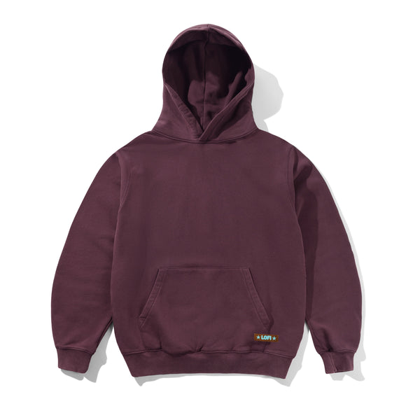 Lo-Fi Shop Pullover Hood, Washed Rhubarb