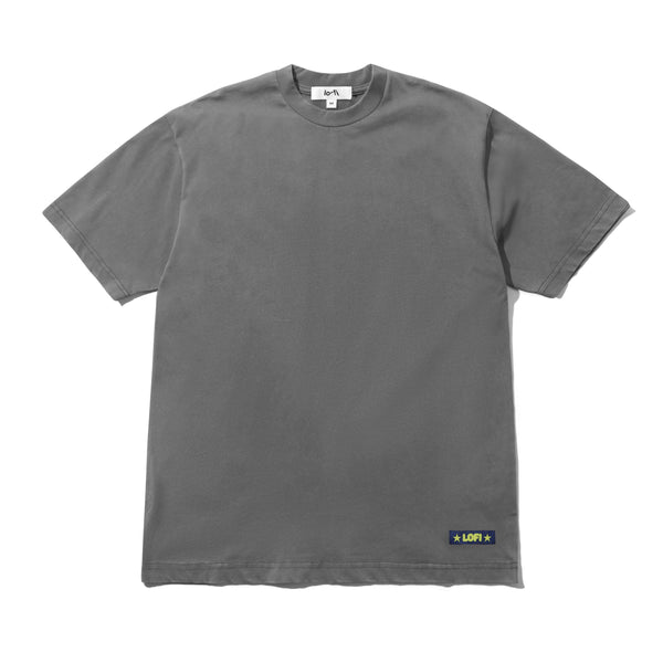 Lo-Fi Shop Tee, Washed Charcoal