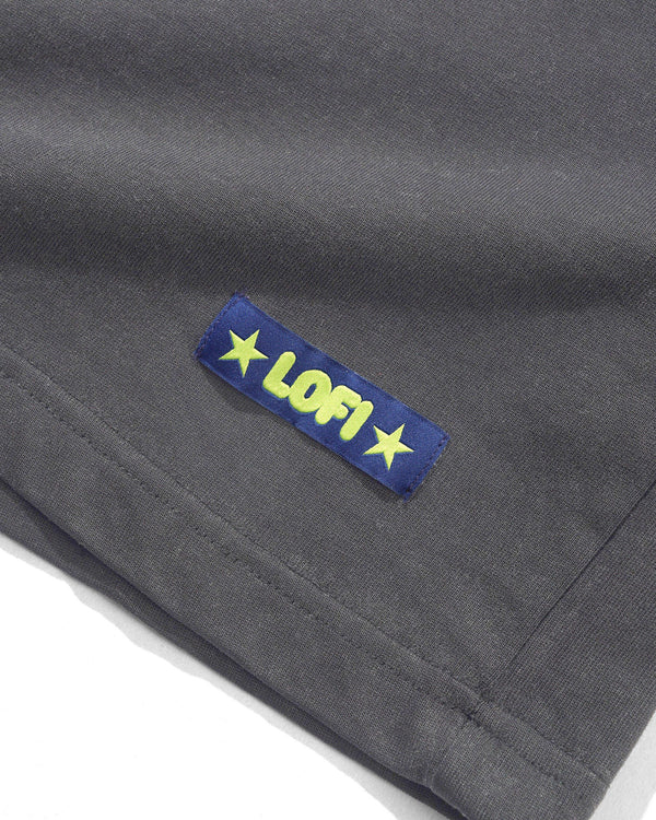 Lo-Fi Shop Tee, Washed Charcoal