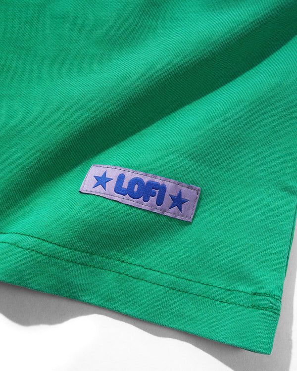Lo-Fi Shop Tee, Washed Grass