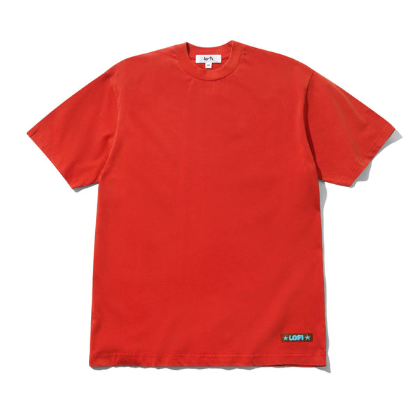 Lo-Fi Shop Tee, Washed Red