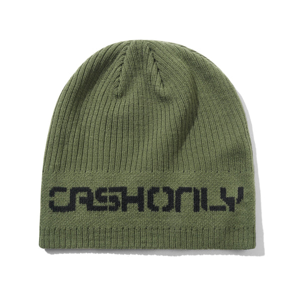 Cash Only Sidewalk Skully Beanie, Army