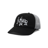 Sigil Trucker Cap, Washed Black