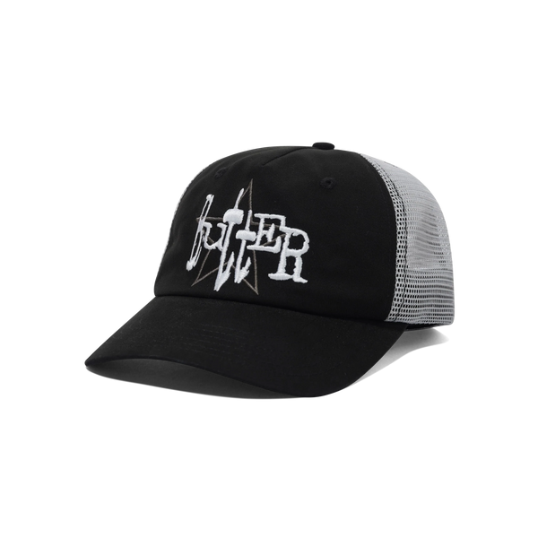 Butter Goods Sigil Trucker Cap, Washed Black