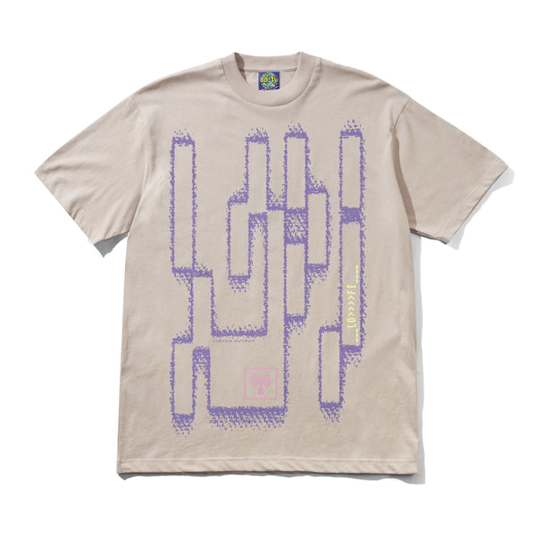 Lo-Fi Signal Tee, Taupe