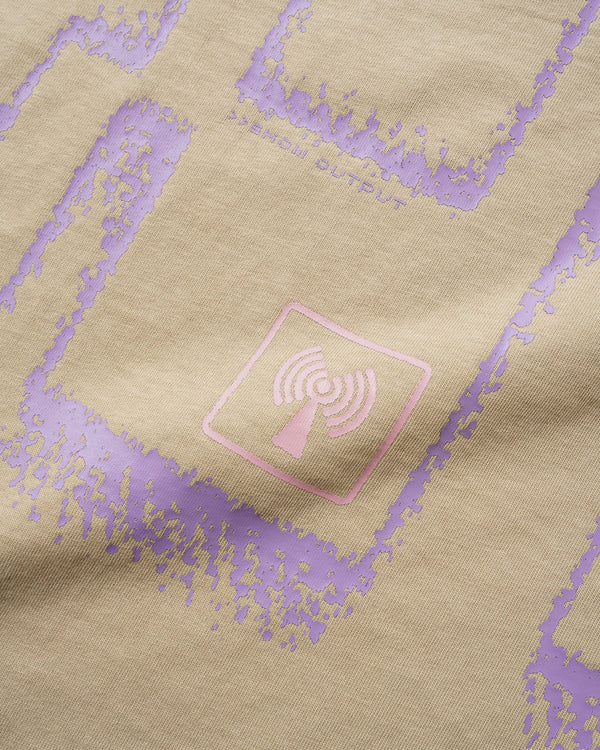 Lo-Fi Signal Tee, Taupe