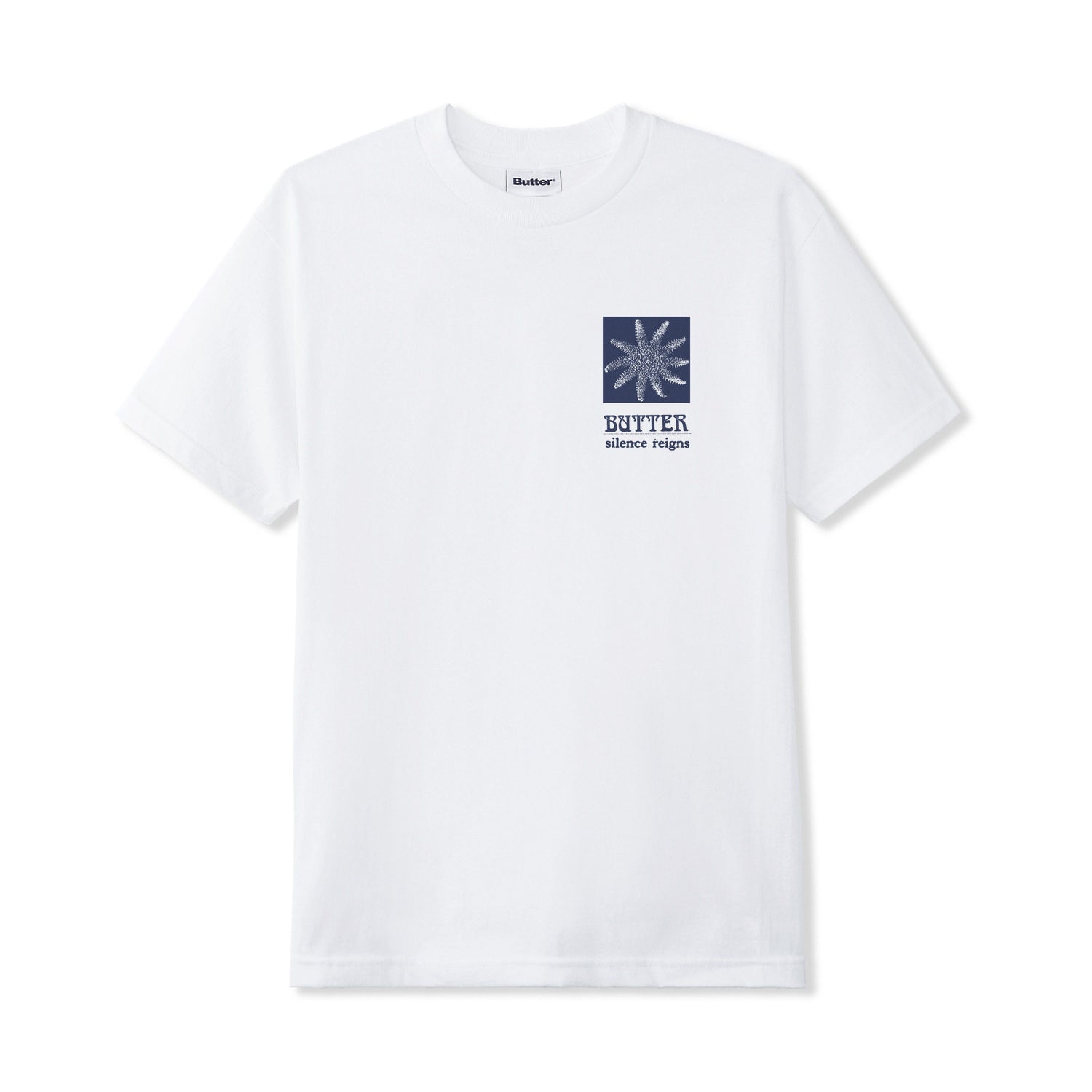 Silence Tee, White