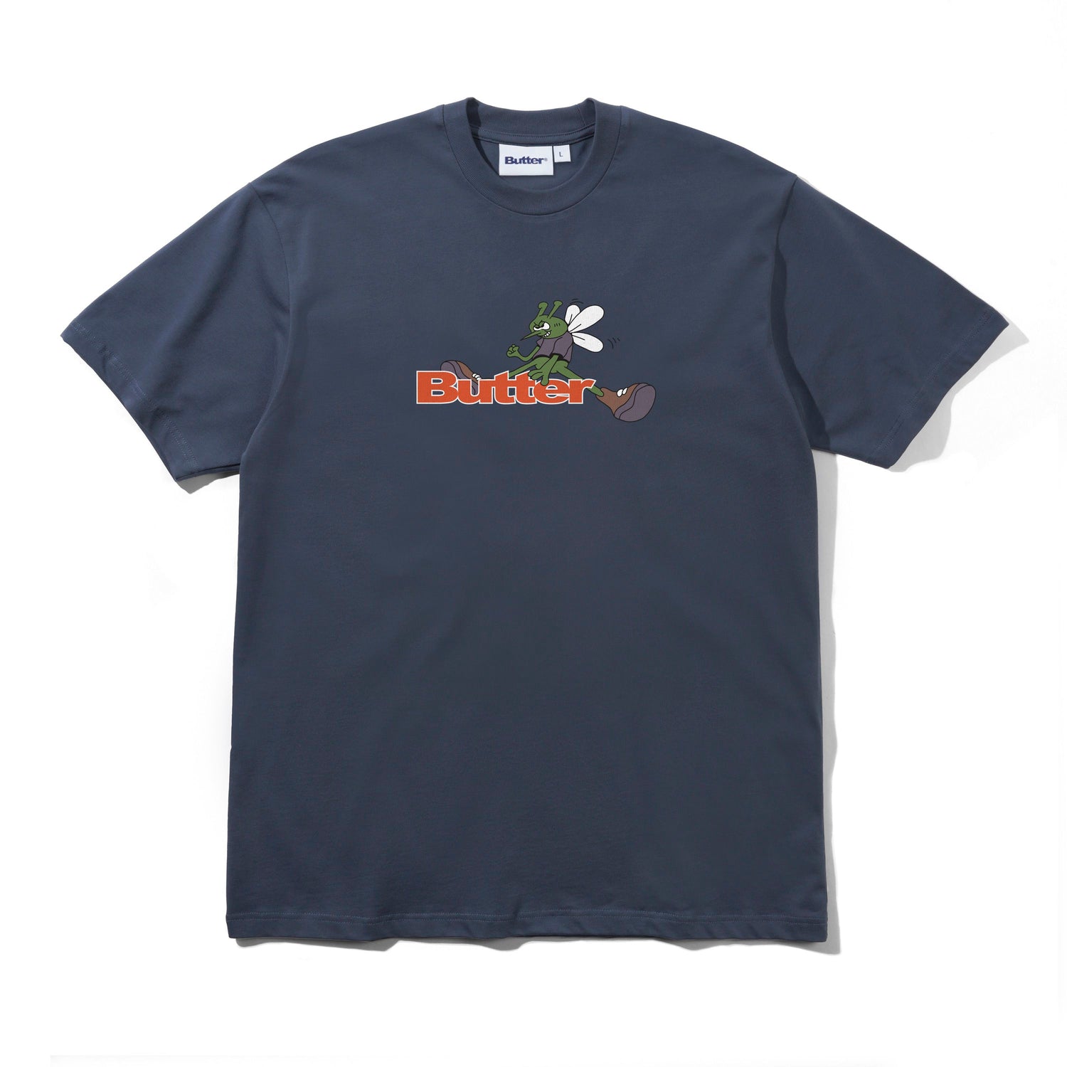 Skeeter Logo Tee, Steel Blue
