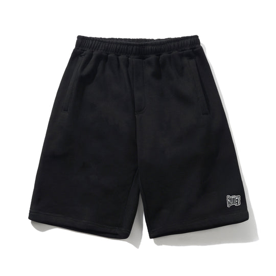 Sketch Fleece Shorts, Black