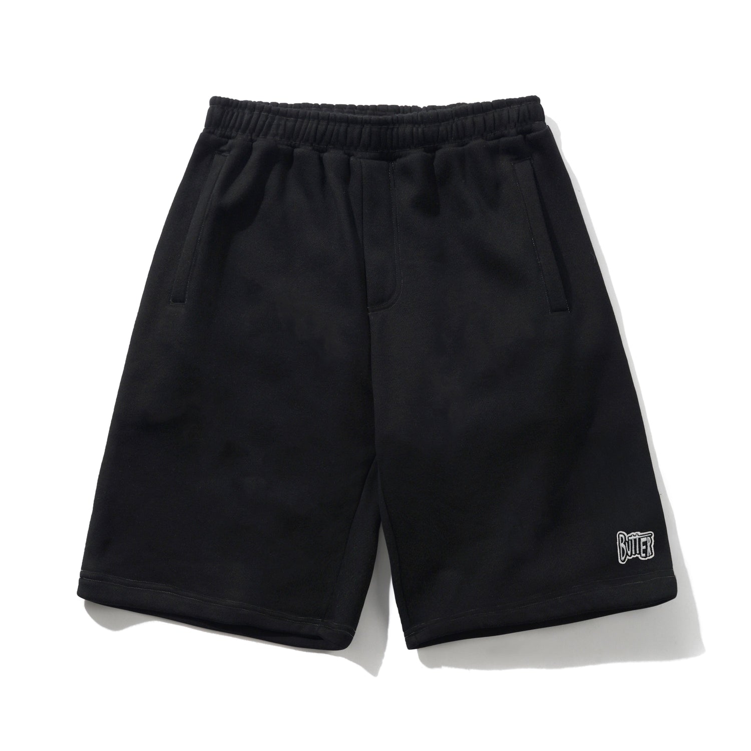 Sketch Fleece Shorts, Black