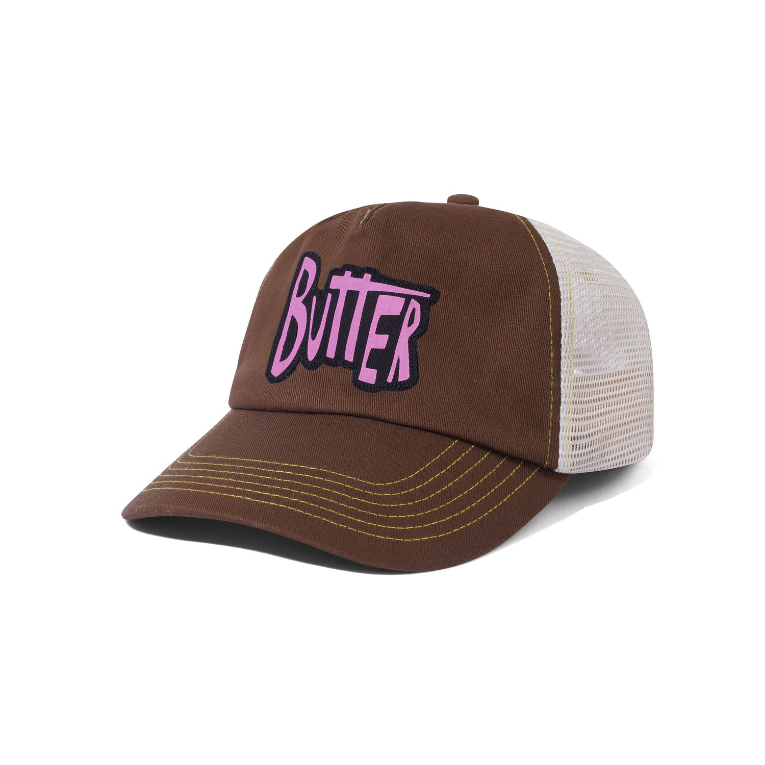 Sketch Trucker Cap, Walnut