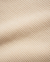 Sketch Waffle Crewneck, Cream / Red