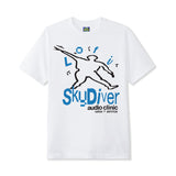 Skydiver Tee, White