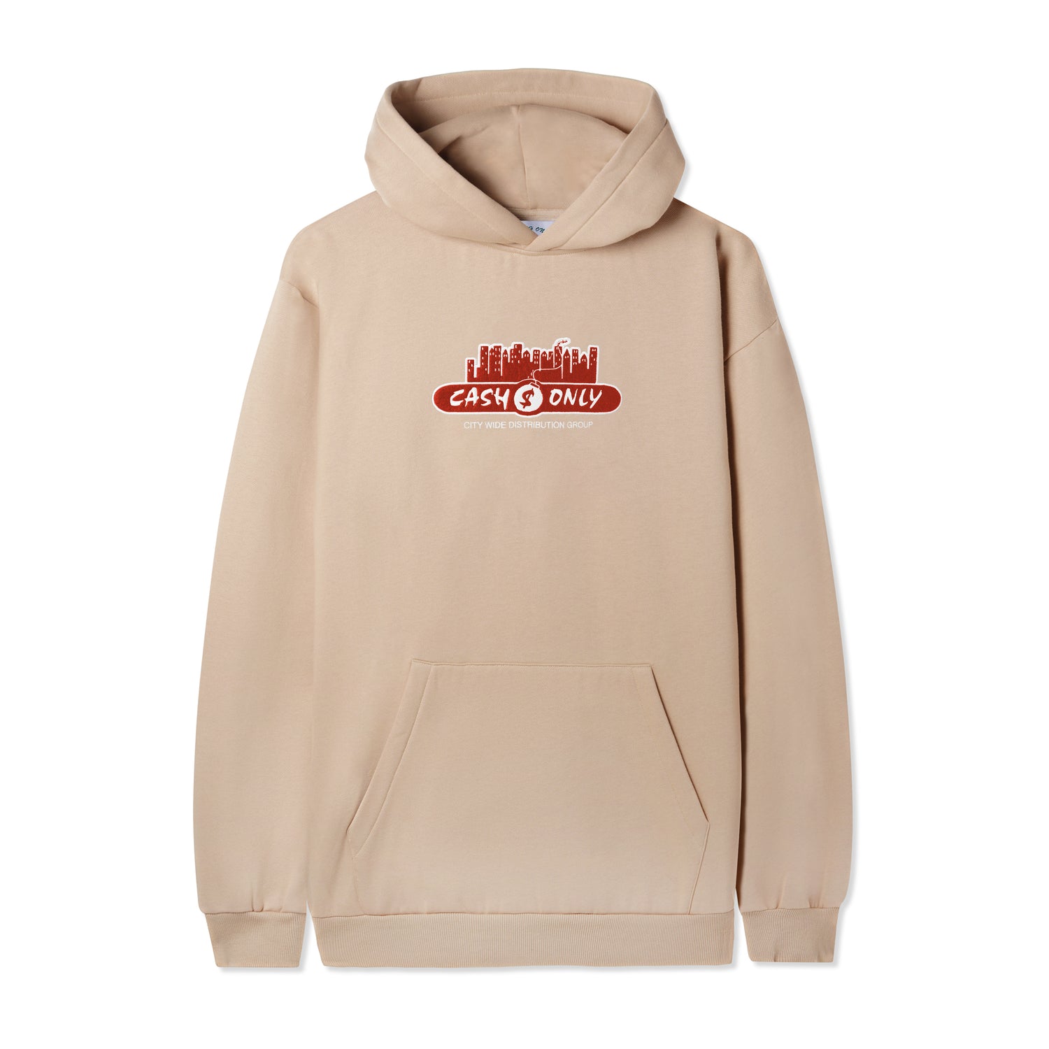 Skyline Applique Pullover, Tan