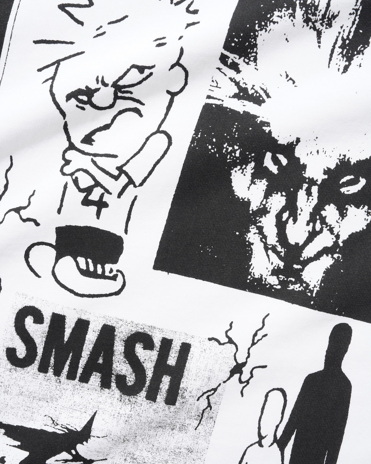 Smash It All Tee, White