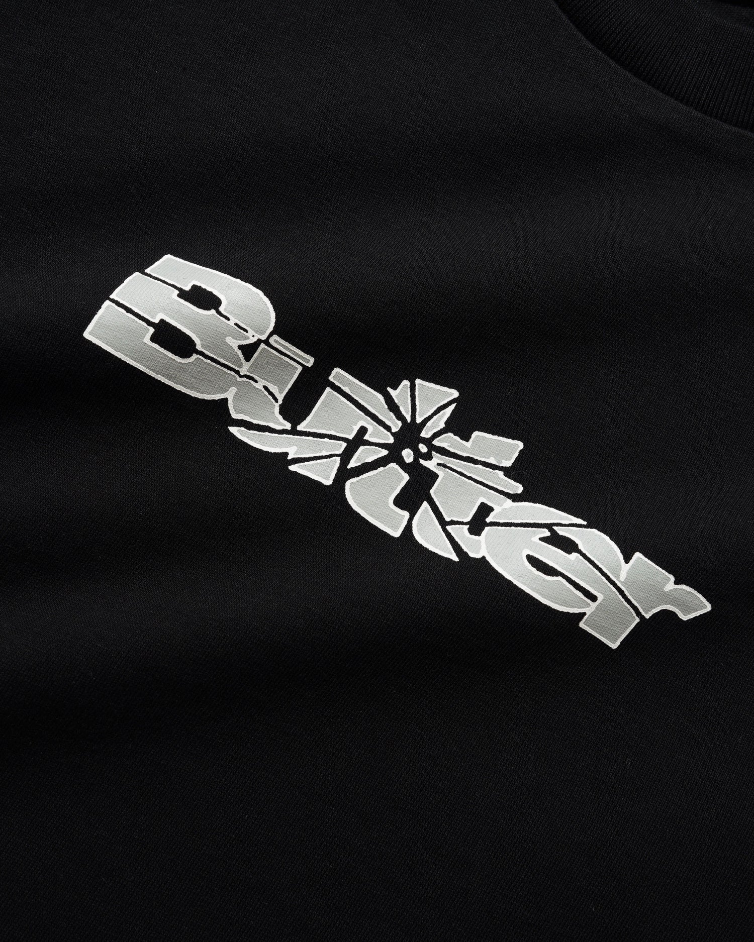 Smashed Logo Tee, Black