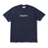 Smashed Logo Tee, Navy