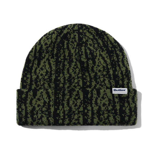 Lowland Camo Beanie, Green