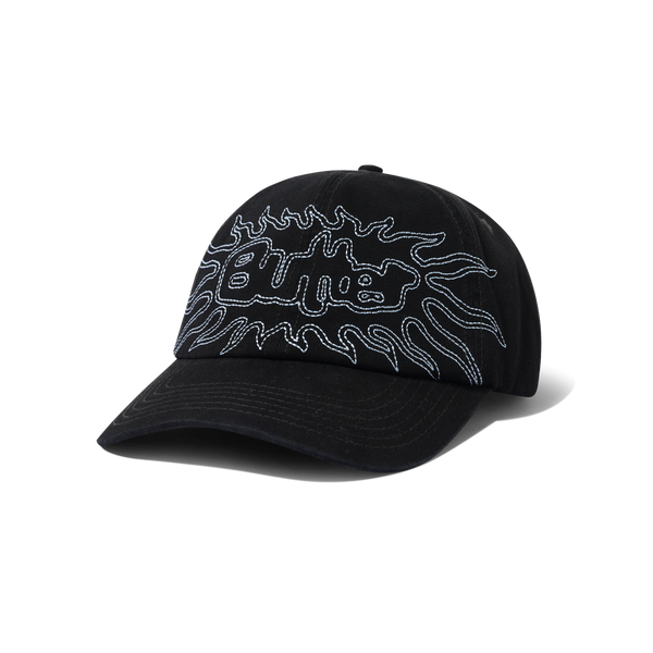 Butter Goods Solar 6 Panel Cap, Washed Black