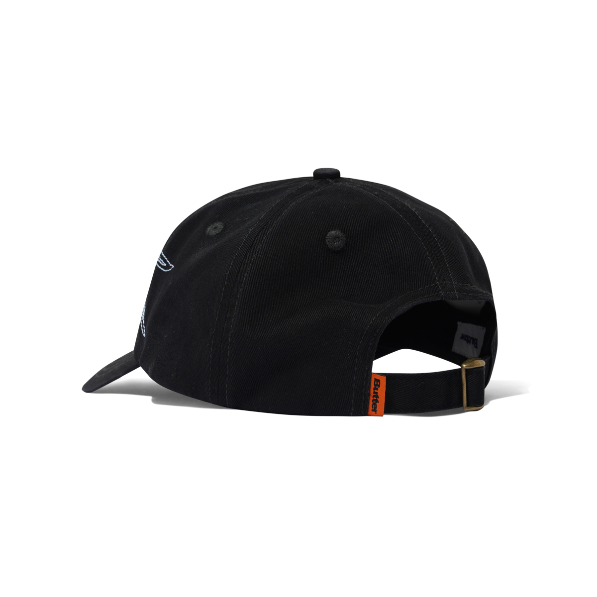 Solar 6 Panel Cap, Washed Black