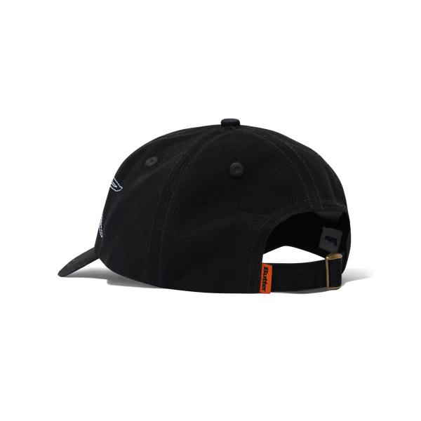 Butter Goods Solar 6 Panel Cap, Washed Black