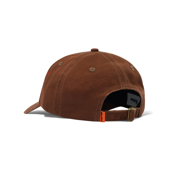 Butter Goods Solar 6 Panel Cap, Washed Brown