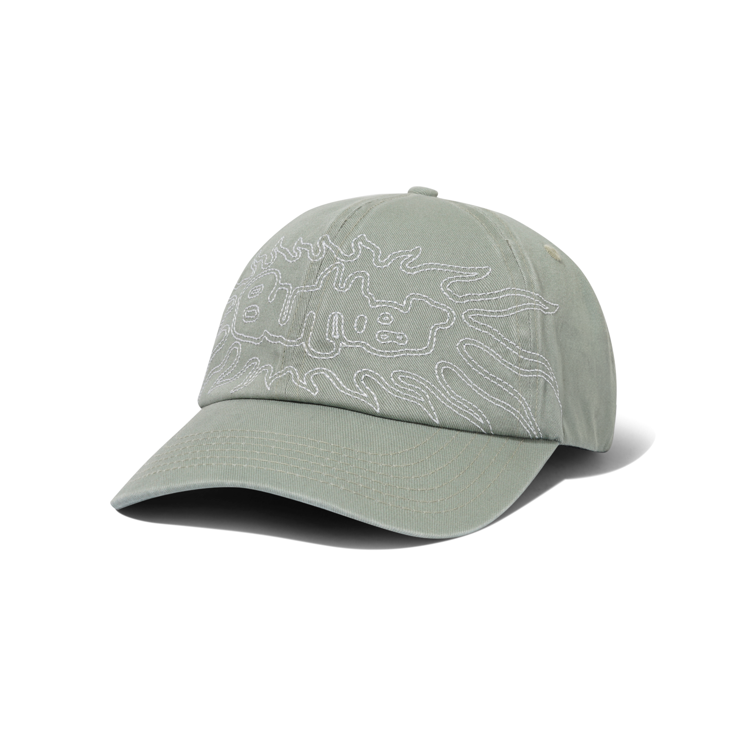 Solar 6 Panel Cap, Washed Dull Mint