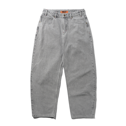 Solar Fade Denim Jeans, Grey Wash