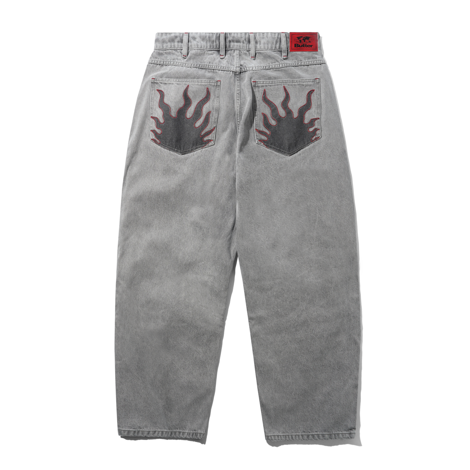 Solar Fade Denim Jeans, Grey Wash